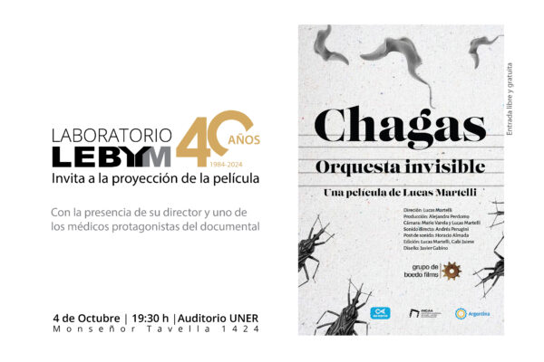 Proyección de la película “Chagas. Orquesta invisible”